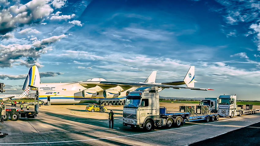 Logistyka frachtu - -, Transport lotniczy Tapeta HD