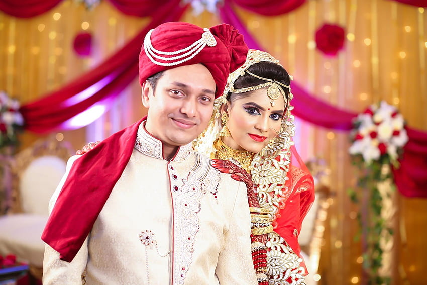 Indian weddings couple, tamil couple HD wallpaper | Pxfuel