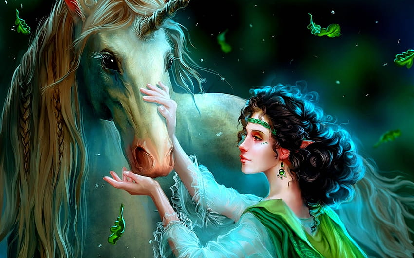 Princess with unicorn horse fairy tale story for [] for your , Mobile & Tablet. Explore Fantasy Unicorn . Unicorn for My , Unicorn HD wallpaper