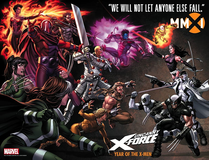 Uncanny X Force Psylocke, Başmelek, Wolverine, Deadpool, Wolverine X-Force HD duvar kağıdı