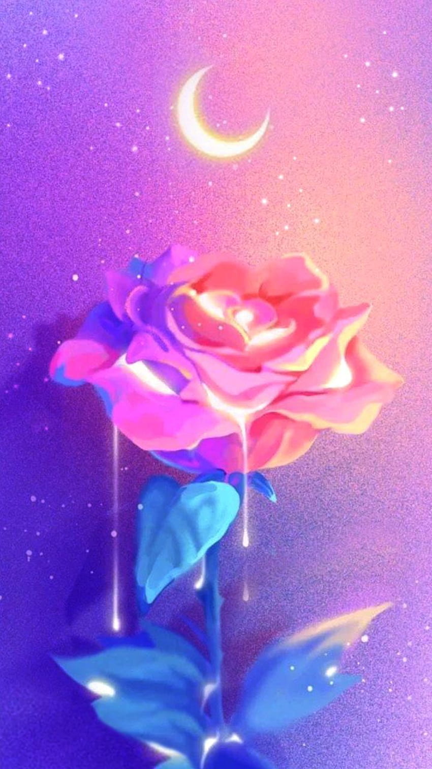 Galaxy Pink Kawaii Rose Gold, Cute Pastel Galaxy HD phone wallpaper