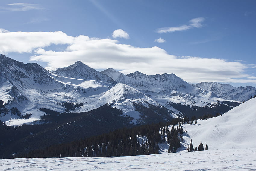 자연, 산, 눈, 정점, 상단, 알프스 산맥 HD 월페이퍼