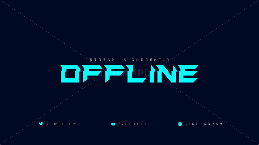 Offline, Twitch Banner HD wallpaper