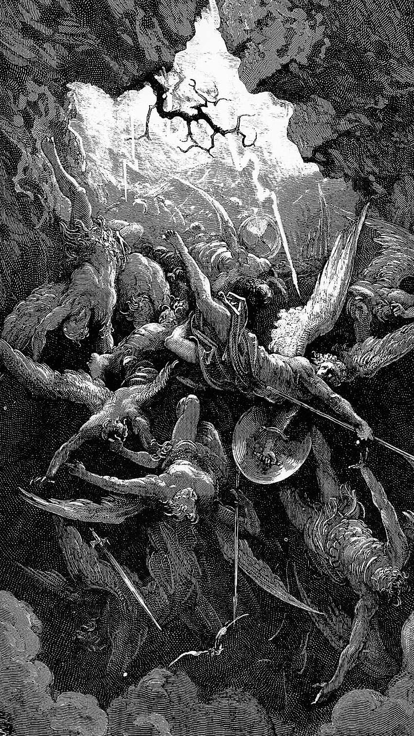 and their iphones, Gustave Doré HD phone wallpaper