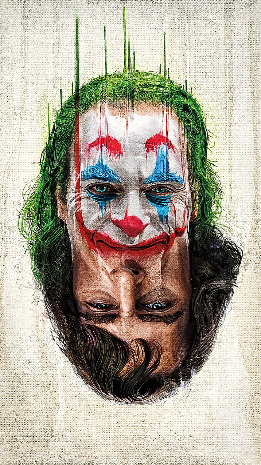 Joker, 2019, film, affiche, Joaquin Phoenix, téléphone, arrière-plan et. Mocah, affiche du film Joker Fond d'écran de téléphone HD