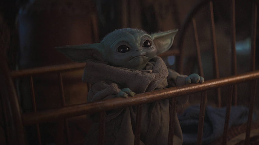 Cute Baby Yoda from Mandalorian Chromebook Pixel , TV Series , , and Background, Cartoon Yoda HD wallpaper