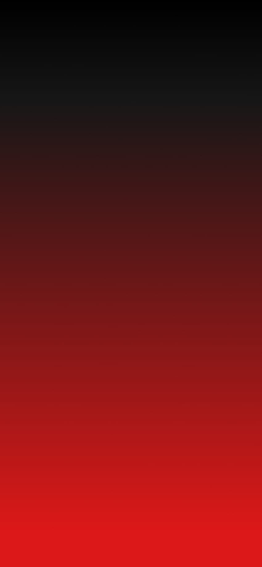 Gradiente senza notch per iPhone X, Ombre rosso e nero Sfondo del telefono HD