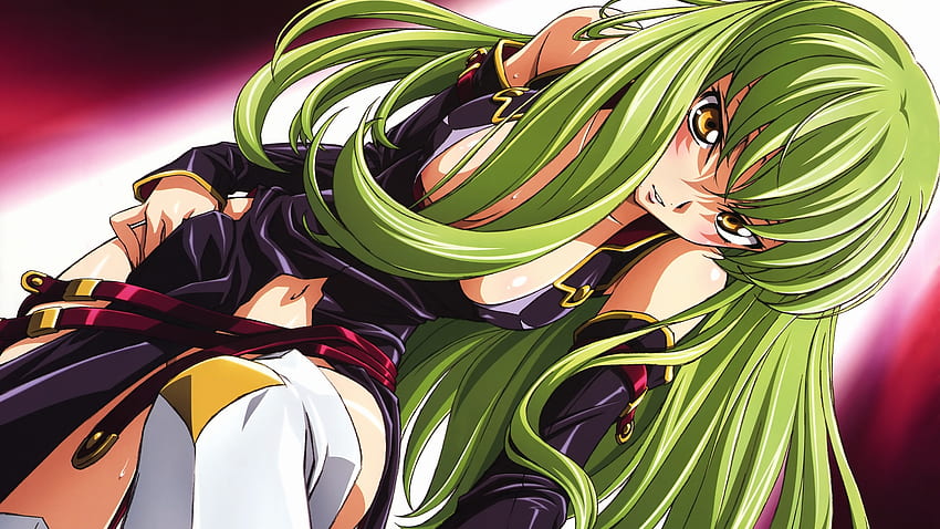 Download Mesmerizing C.C. from Code Geass Anime Wallpaper | Wallpapers.com