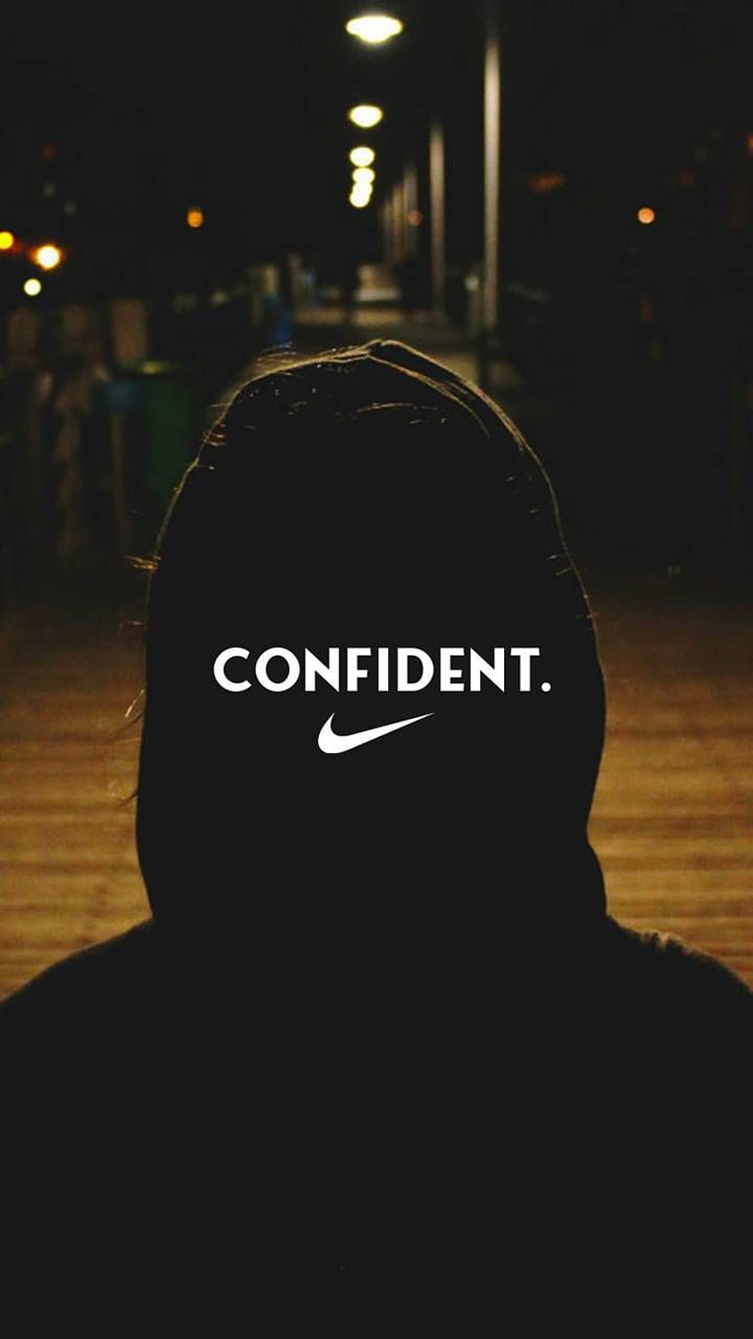 Nike Confident, Be Confident HD 전화 배경 화면