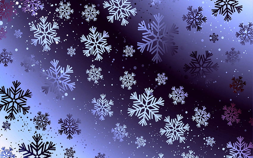 violet snowflakes background, snowflakes patterns, violet winter background, winter background, snowflakes for with resolution . High Quality HD wallpaper