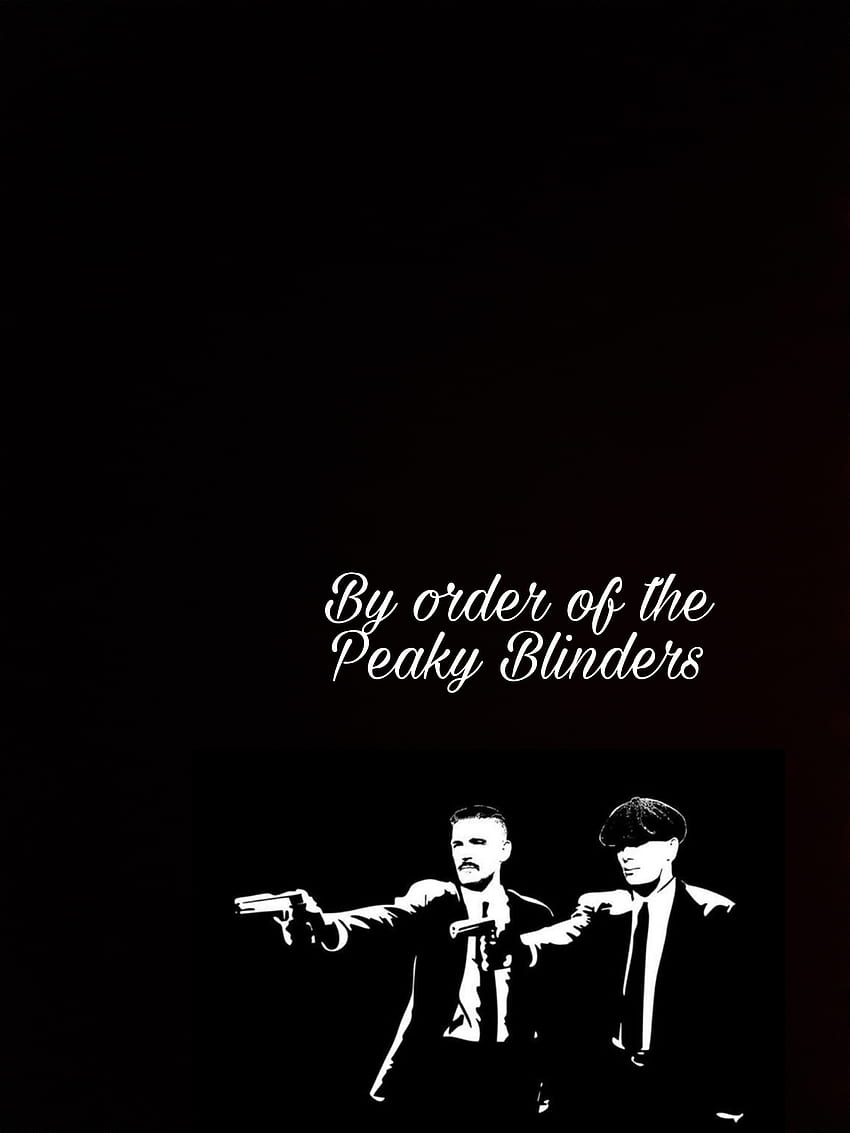 Peaky Blinders, Peaky Blinders, Waffen, Schwarz, Fernsehsendung, Gangster HD-Handy-Hintergrundbild