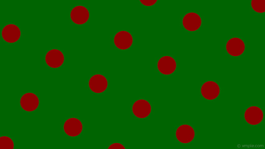 green polka dots red spots dark green dark red HD wallpaper