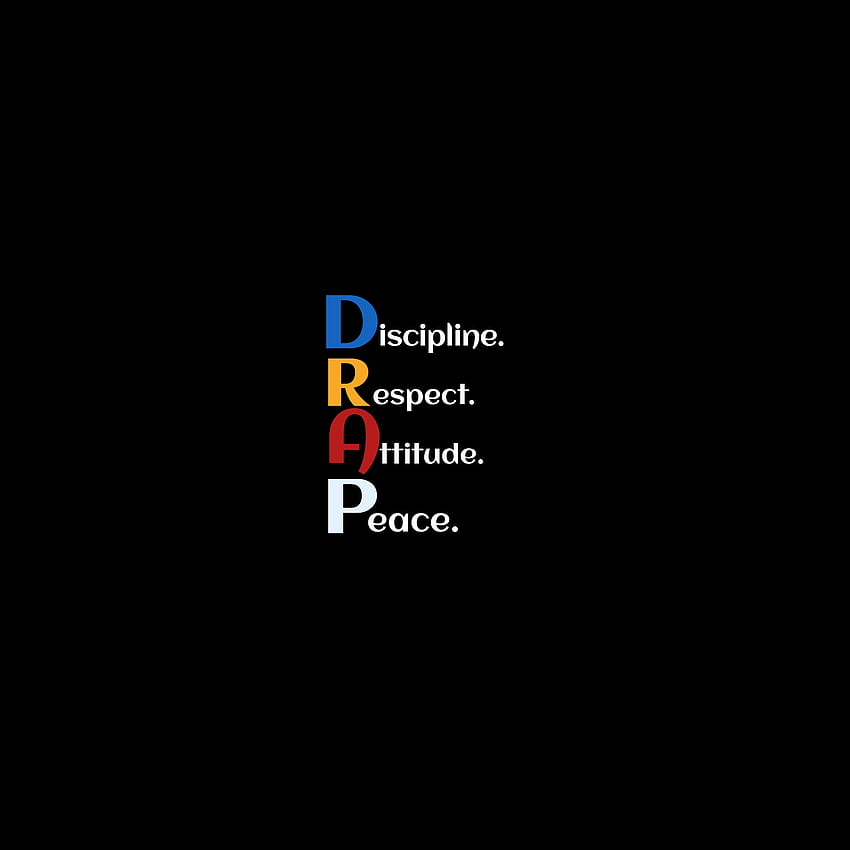 Respeito, azul elétrico, número, provérbios, paz, disciplina, motivacional, atitude Papel de parede de celular HD