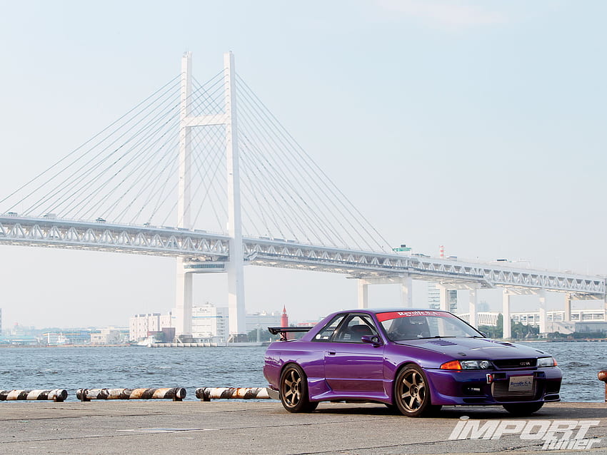 Skyline GT-R, nissan, violet, importation, extérieur Fond d'écran HD