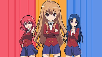 Wallpaper : Aisaka Taiga, Toradora, anime girls, simple background  1920x1080 - WivesBeforeLives - 1366427 - HD Wallpapers - WallHere