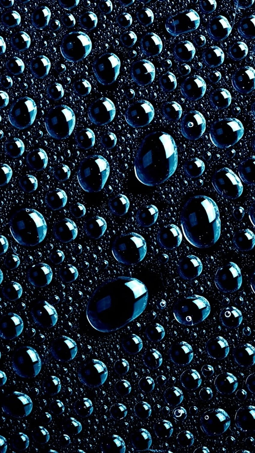 Water Drop Notch, Black Drop HD phone wallpaper