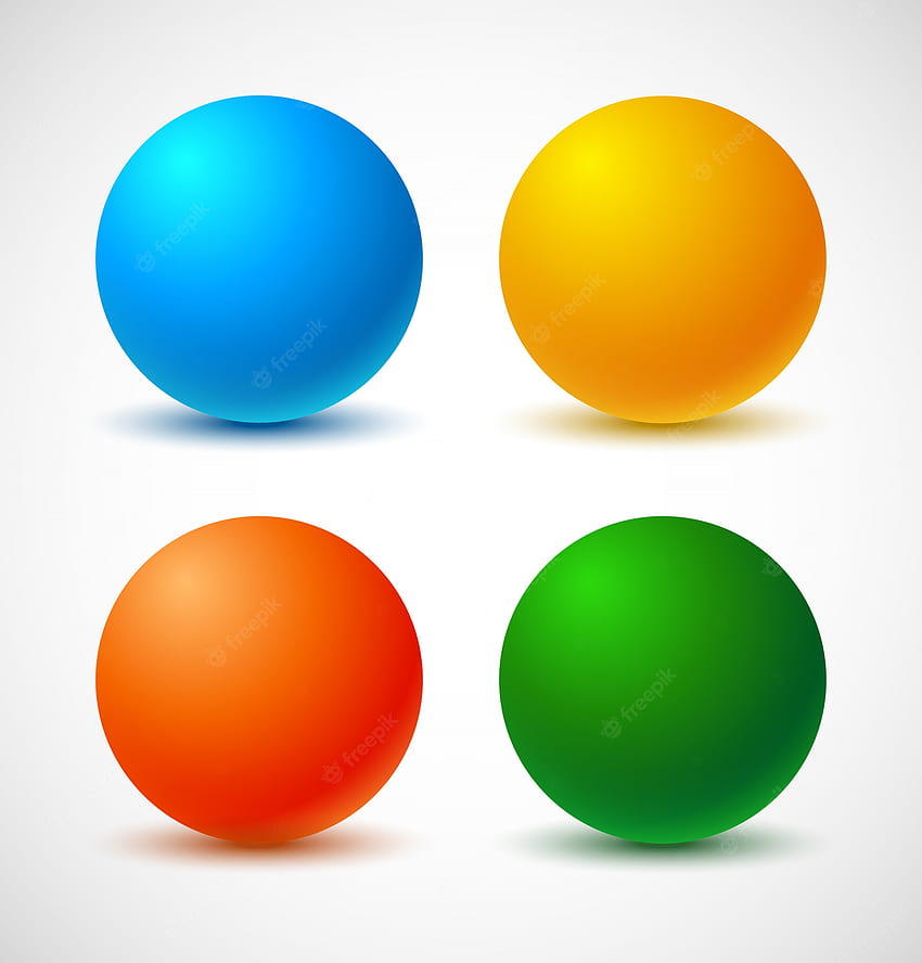 Colored Balls . Vectors, Stock & PSD, Colorful Balls HD phone wallpaper