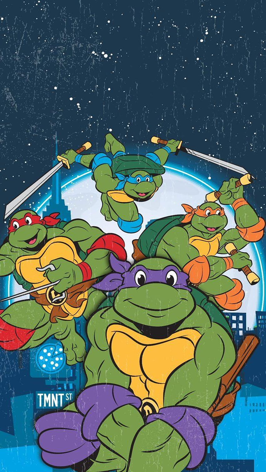. Dibujos animados de las tortugas ninja, Ilustraciones de las tortugas ninja mutantes adolescentes, Ilustraciones de las tortugas ninja fondo de pantalla del teléfono
