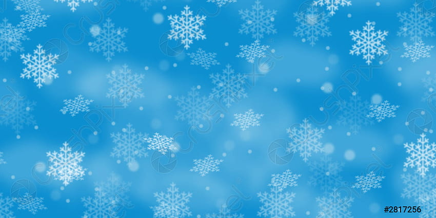 Padrão de fundo de Natal flocos de neve de inverno banner de flocos de neve copyspace, Cartoon Banner papel de parede HD