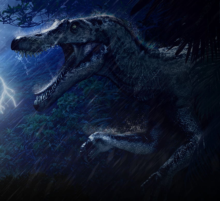 ArtStation - ตัวสร้าง Jurassic Park - Trex vs Spinosaurus วอลล์เปเปอร์ HD