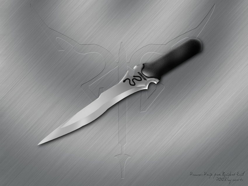 Resident Evil 4 Remake - Jack Krauser combat knife 3D model 3D printable