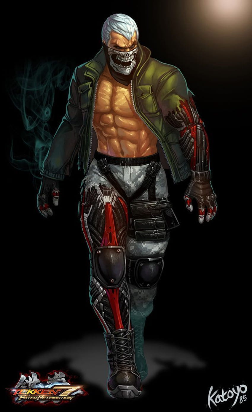 Bryan Fury Ideas de personajes en 2021. bryan fury, tekken 7, furia, Bryan Fury Tekken 7 fondo de pantalla del teléfono