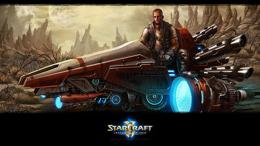 StarCraft II: Legacy of the Void (2015) promotional art HD wallpaper