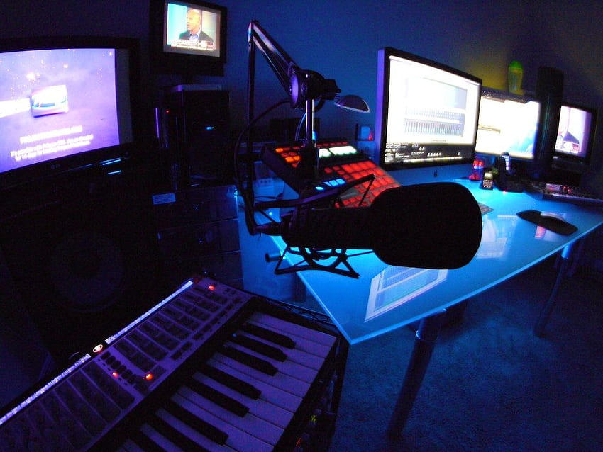 Studio nagrań, Studio domowe Tapeta HD