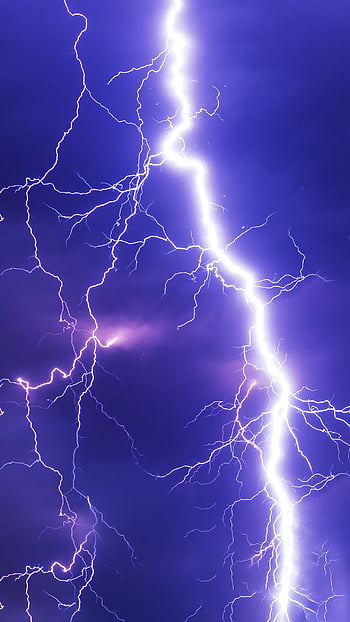 Lightning, thunderstorm, cloudy, sky, Galaxy Thunder HD phone wallpaper ...