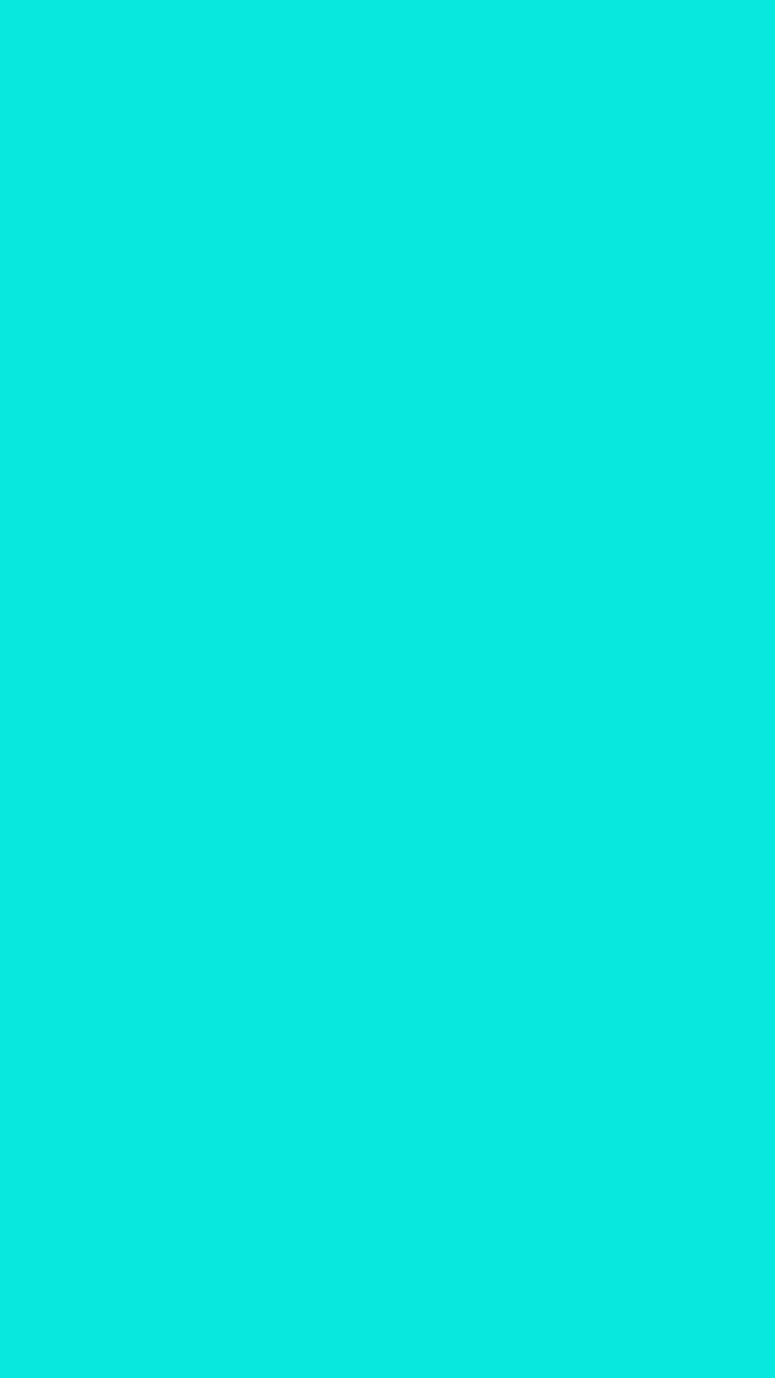 Bright Turquoise Solid Color Background for Mobile HD phone wallpaper