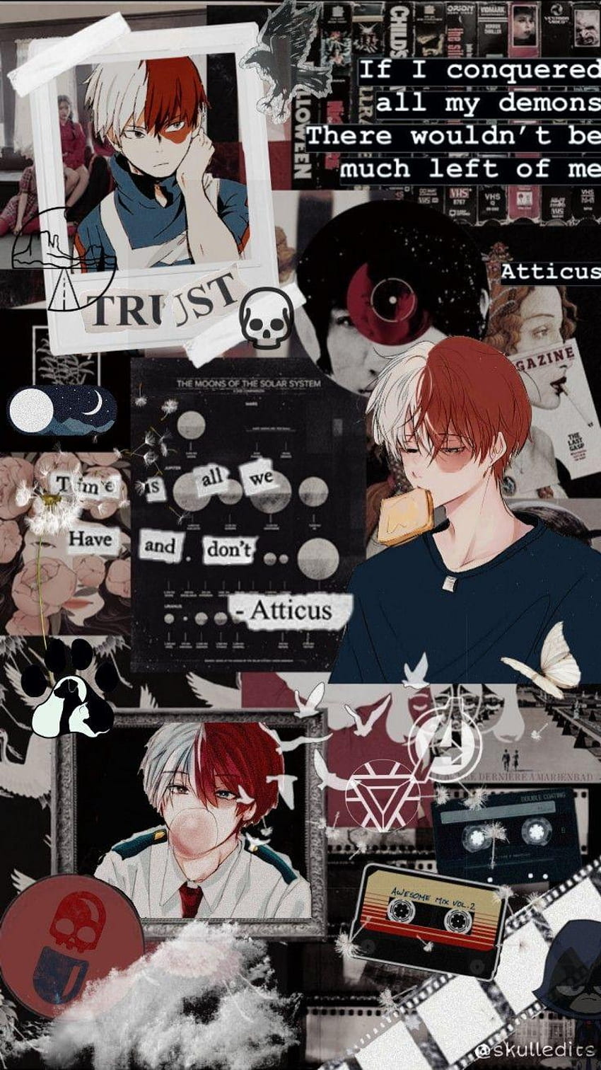 Anime Collage Anime Collage Aesthetic HD wallpaper  Pxfuel