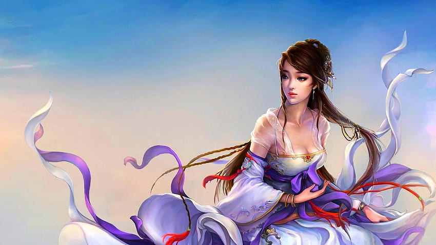 Princess China Girl 3D And Cg & Abstract Background On, Chinese Lady HD wallpaper