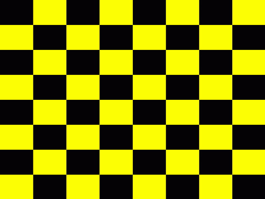 Checkered : Yellow Checkered HD wallpaper