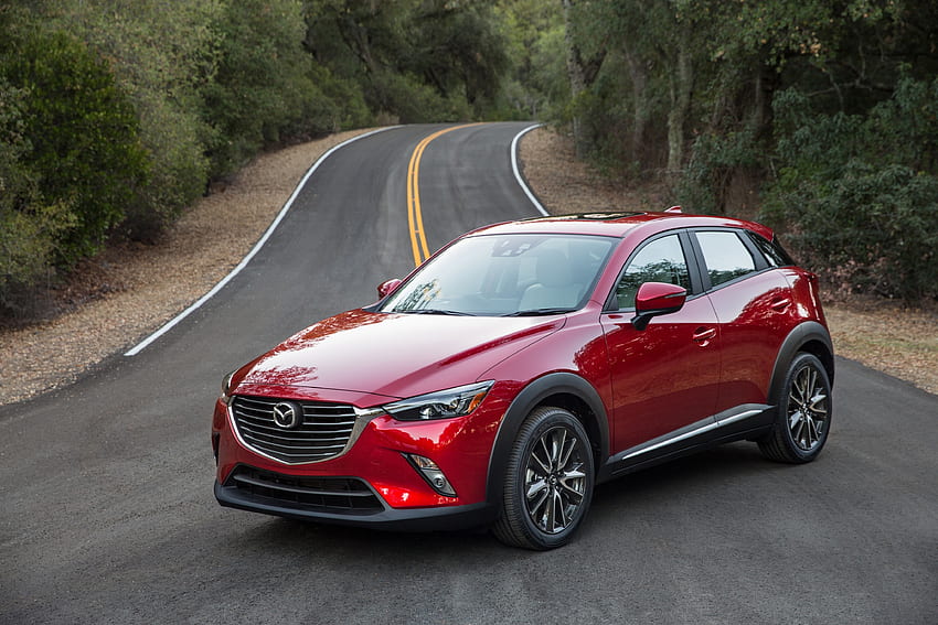 Mazda Cx 3 สีแดง รถยนต์ มุมมองด้านข้าง วอลล์เปเปอร์ HD