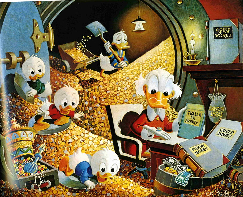 Ducktales Pato Donald Tio Patinhas - Festa Do Tio papel de parede HD