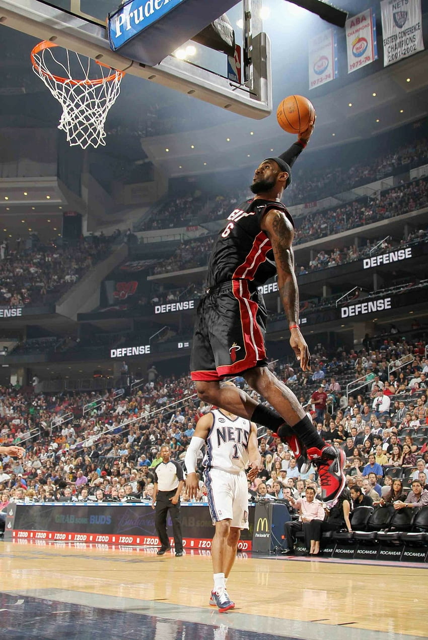 Lebron Dunking Wallpapers  Wallpaper Cave