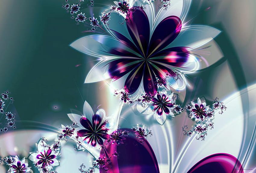 보라색 연무 900x609. jpg, 꽃 안개, 꽃 HD 월페이퍼