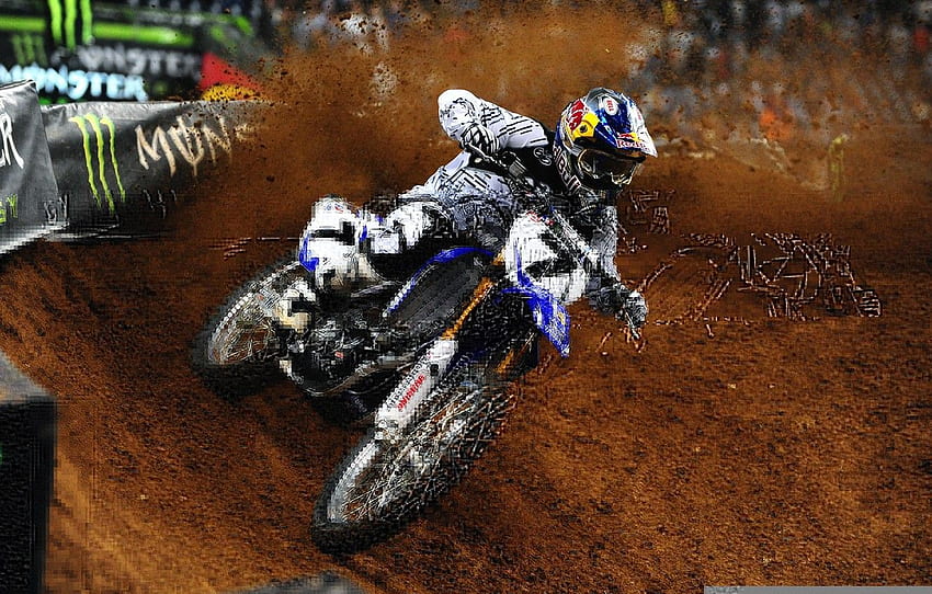 sand, sport, track, dirt, motorcycle, Yamaha, Yamaha, motocross, james stewart, James Stewart for , section спорт, Yamaha MX HD wallpaper