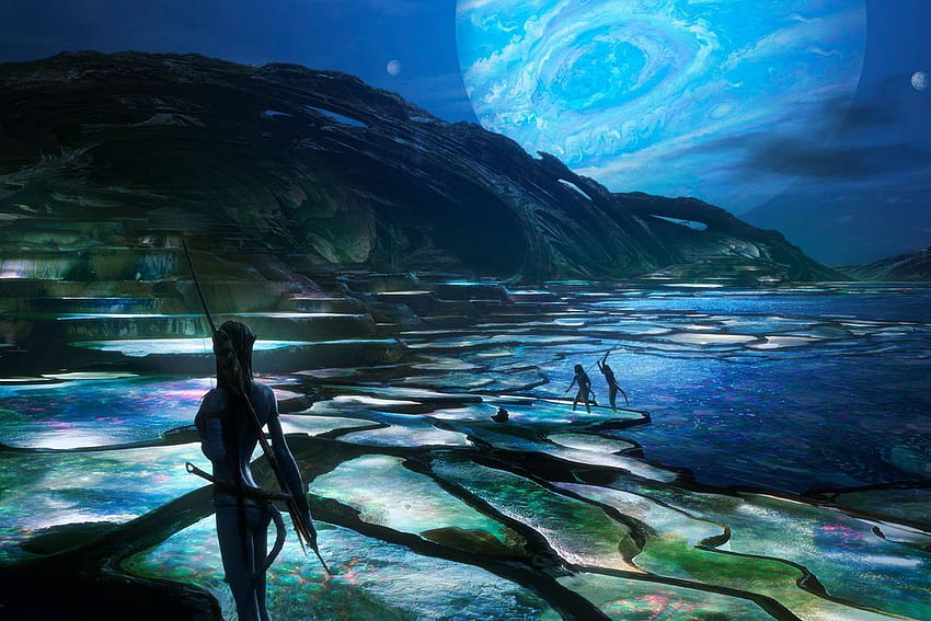 Avatar 2: แนวคิดและพล็อตเรื่องแรก Pandora Planet วอลล์เปเปอร์ HD