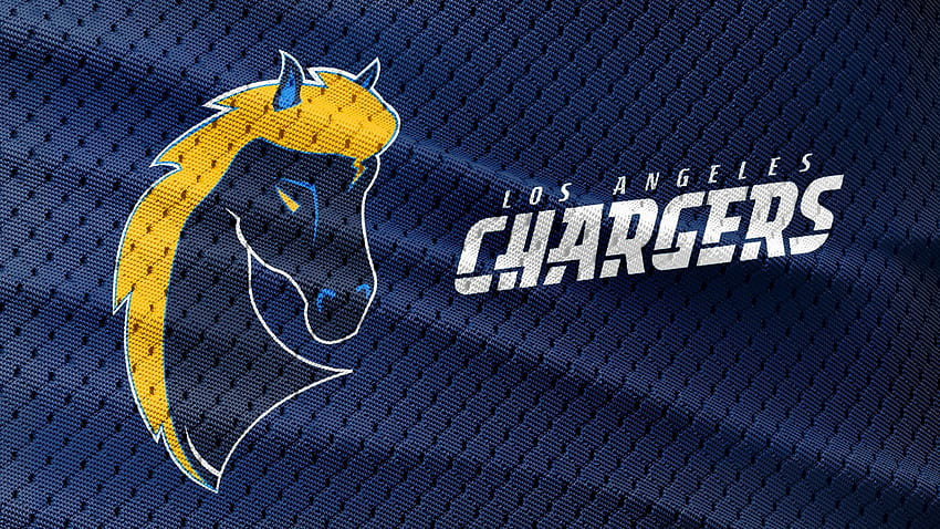 Micah Sheets - Los Angeles Chargers Concept Logo di Jersey Wallpaper HD