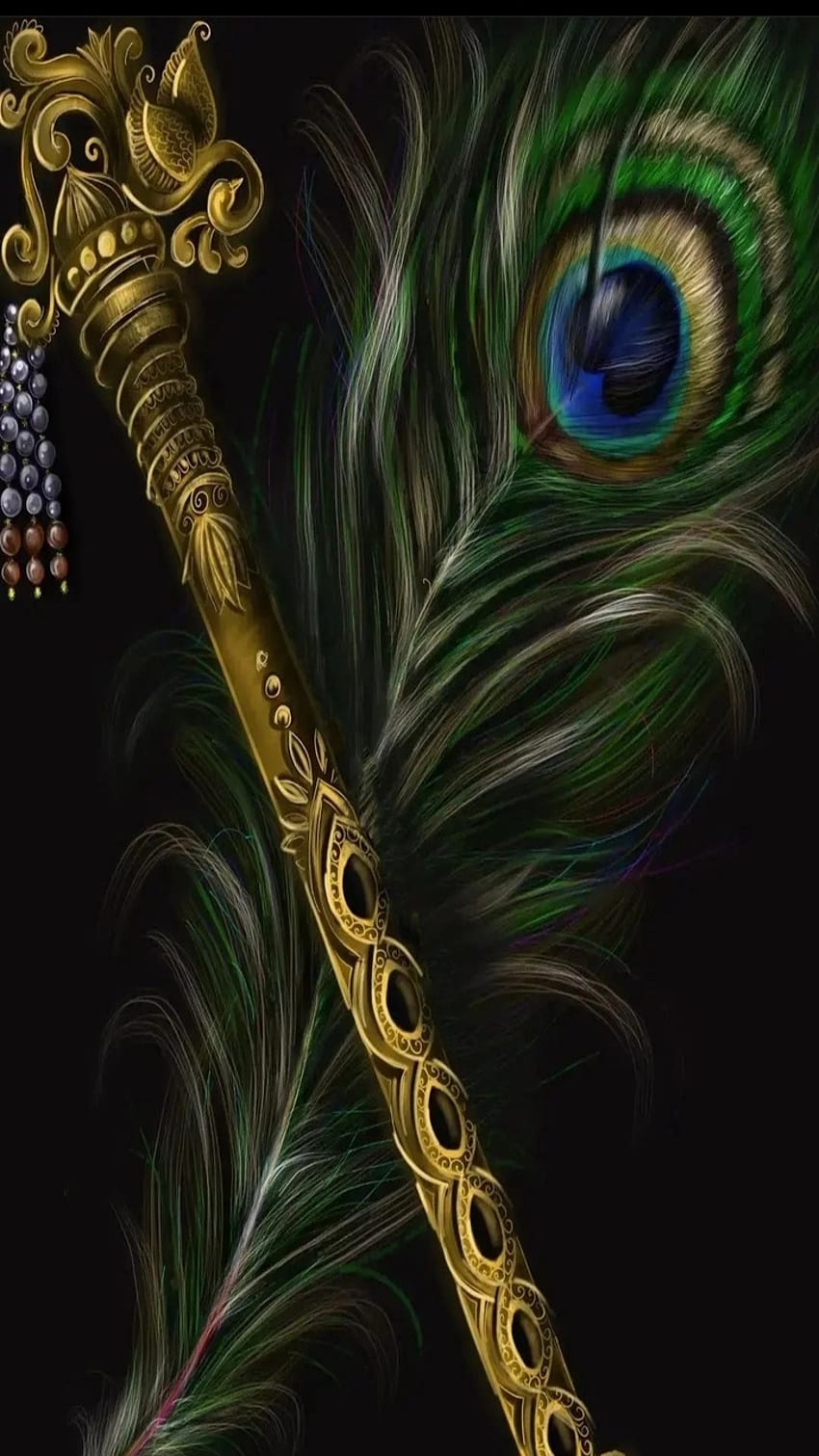Krishna flute, lord, god HD phone wallpaper | Pxfuel