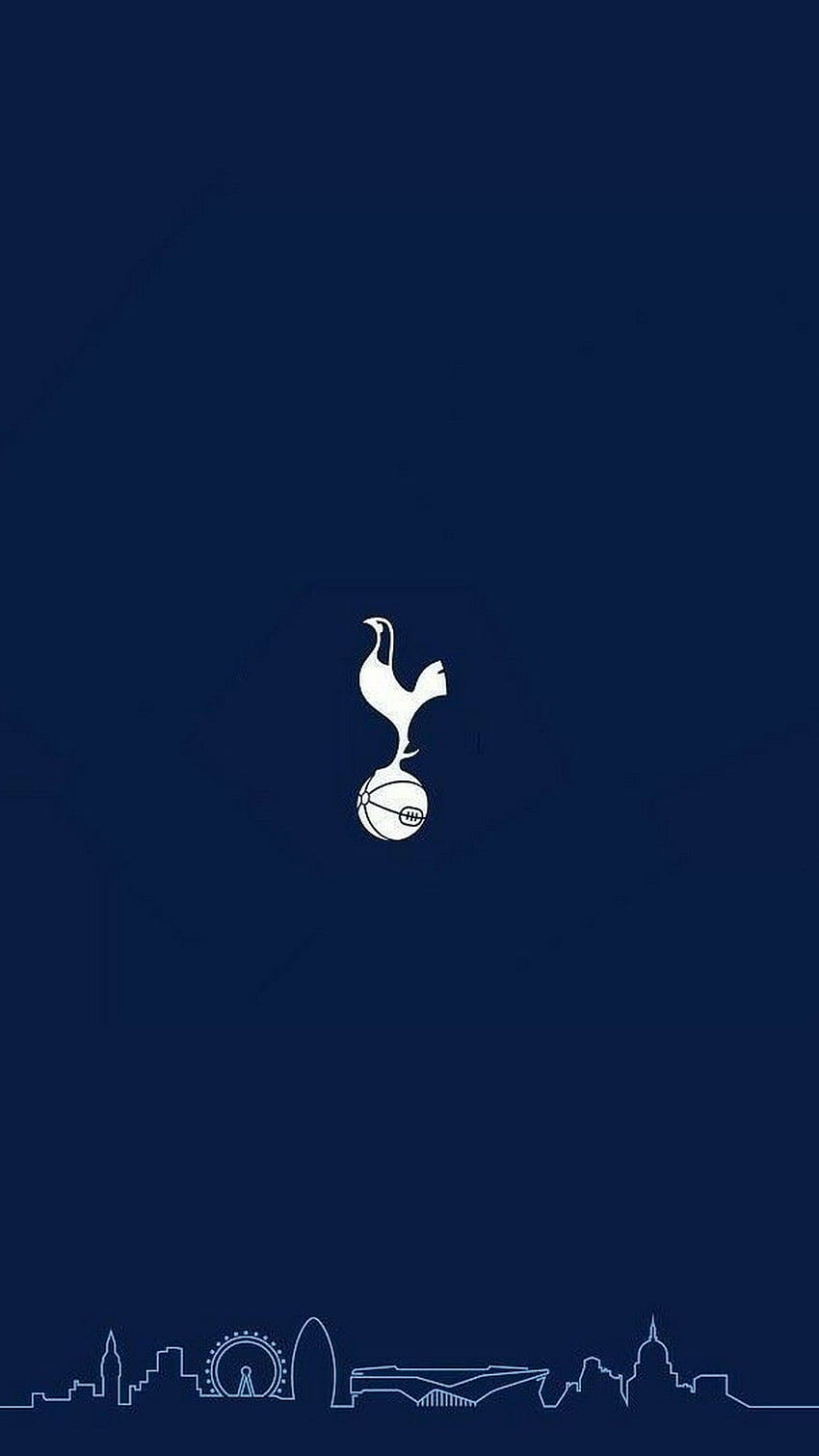 iPhone 6 del Tottenham Hotspur. t fondo de pantalla del teléfono