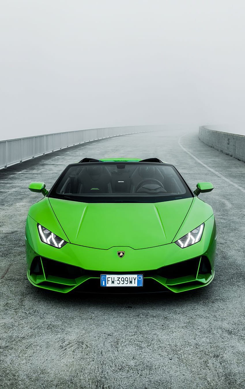Lamborghini Huracan EVO Spyder coche verde. Lamborghini huracan, Lamborghini iphone, Pink lamborghini fondo de pantalla del teléfono