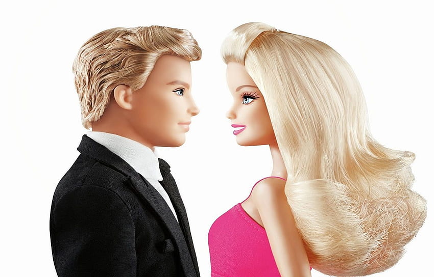 Yakışıklı Oğlan ile Çok Güzel Barbie Bebek HD duvar kağıdı