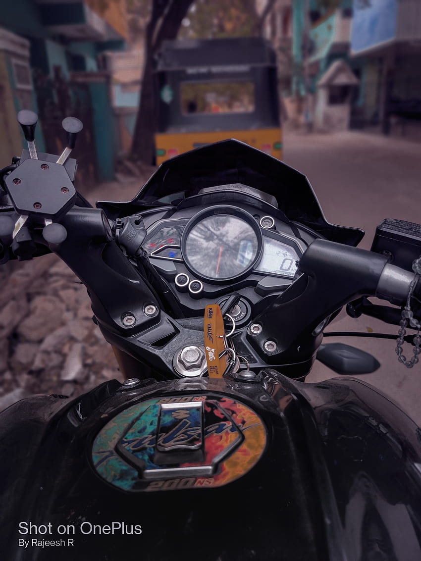 Ns200, manómetro, motocicleta fondo de pantalla del teléfono