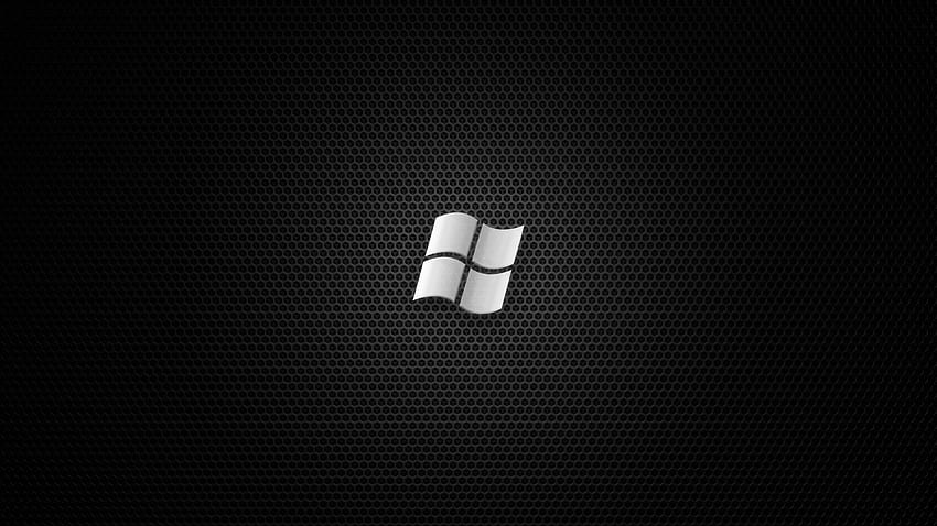 windows, black, gray, icon HD wallpaper
