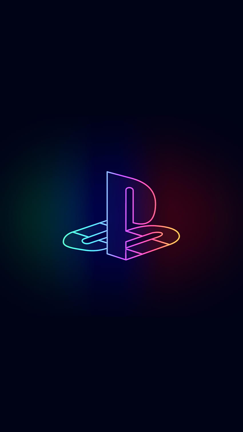PS4, Neon, Playstation, Playstation_Logo HD-Handy-Hintergrundbild