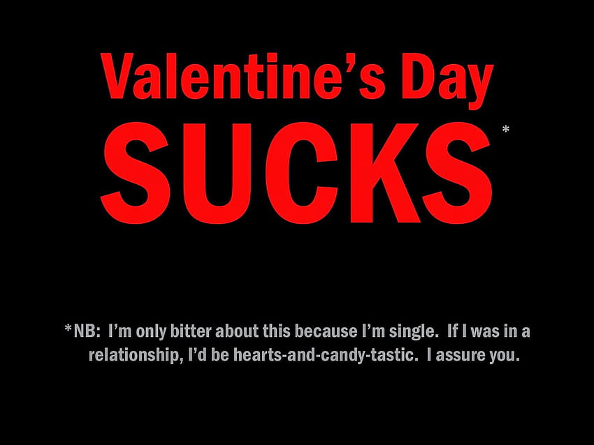 I Hate Valentine's Day, Funny Valentine Day HD wallpaper | Pxfuel