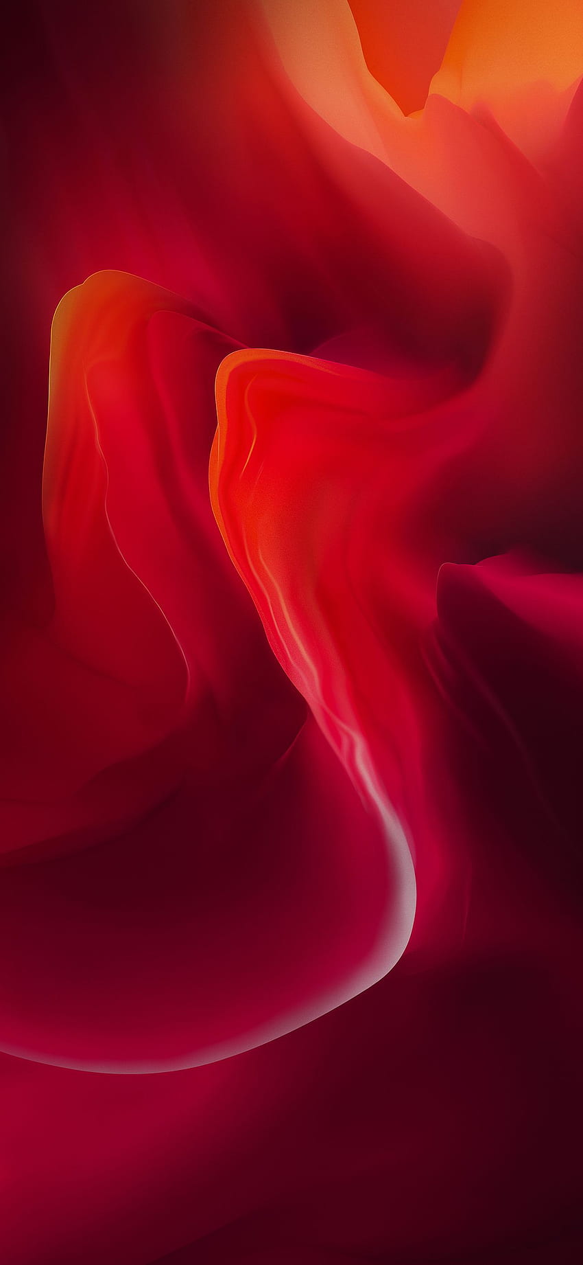 OnePlus 6 Red Stock HD phone wallpaper