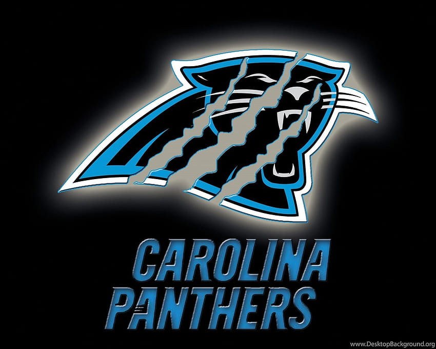 NFL Carolina Panthers Black Logo Team . . Background HD wallpaper